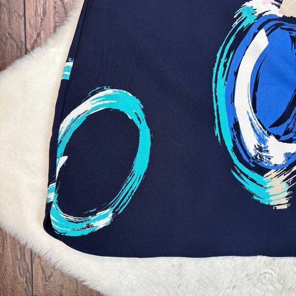 Lady Hagen Golf Skort XL Navy Blue Circle Stretch Skirt Women's - Picture 3 of 8